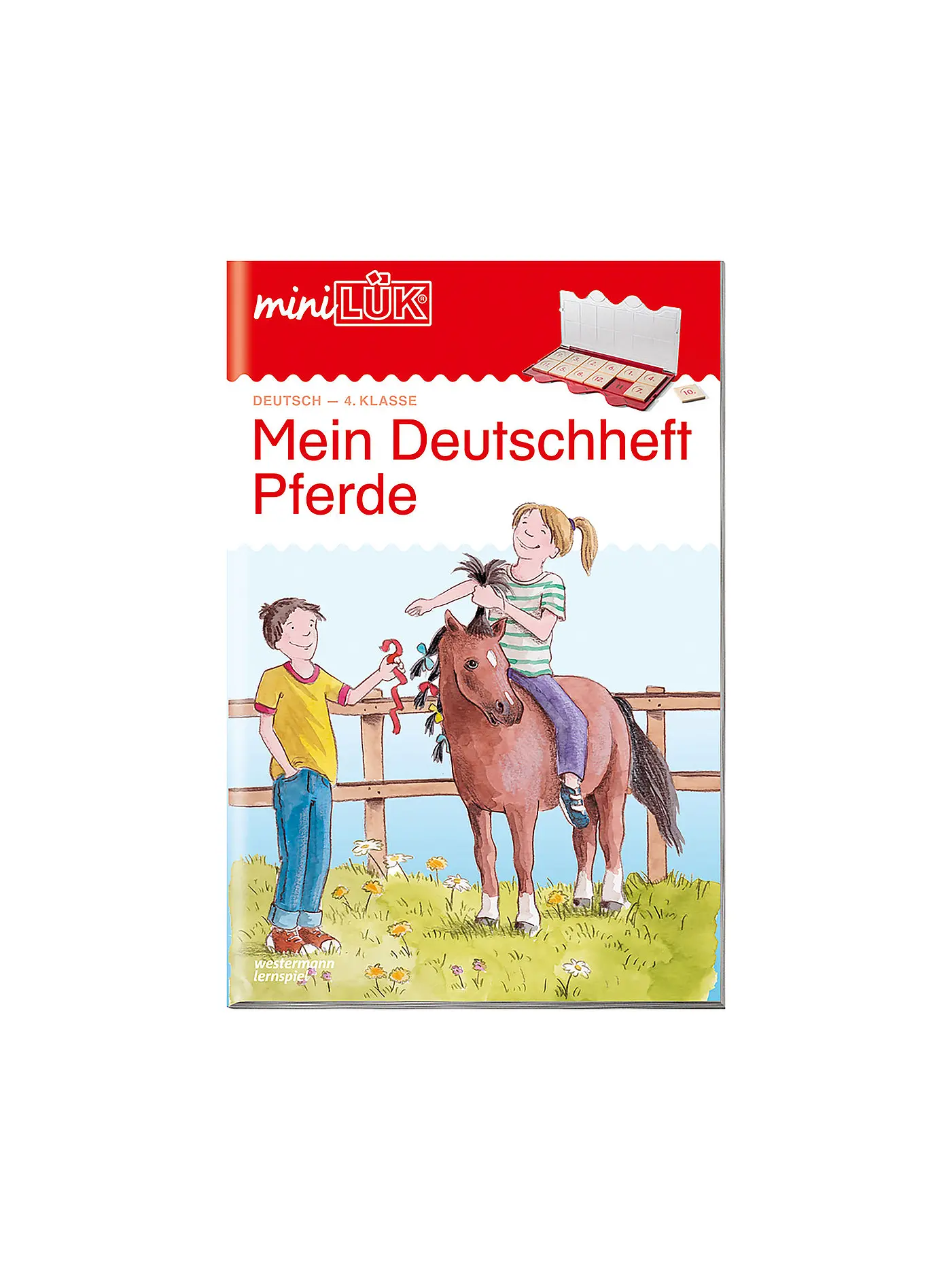 LÜK | miniLÜK - Mein Deutschheft Pferde 4.Klasse | 